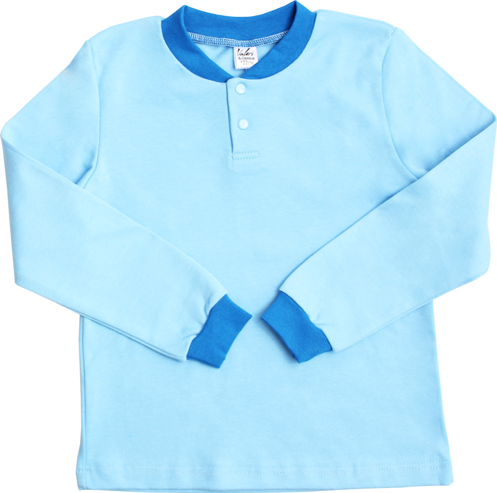 

Футболка з довгим рукавом Валері-Текс 1912-99-096-008 140 см Блакитний