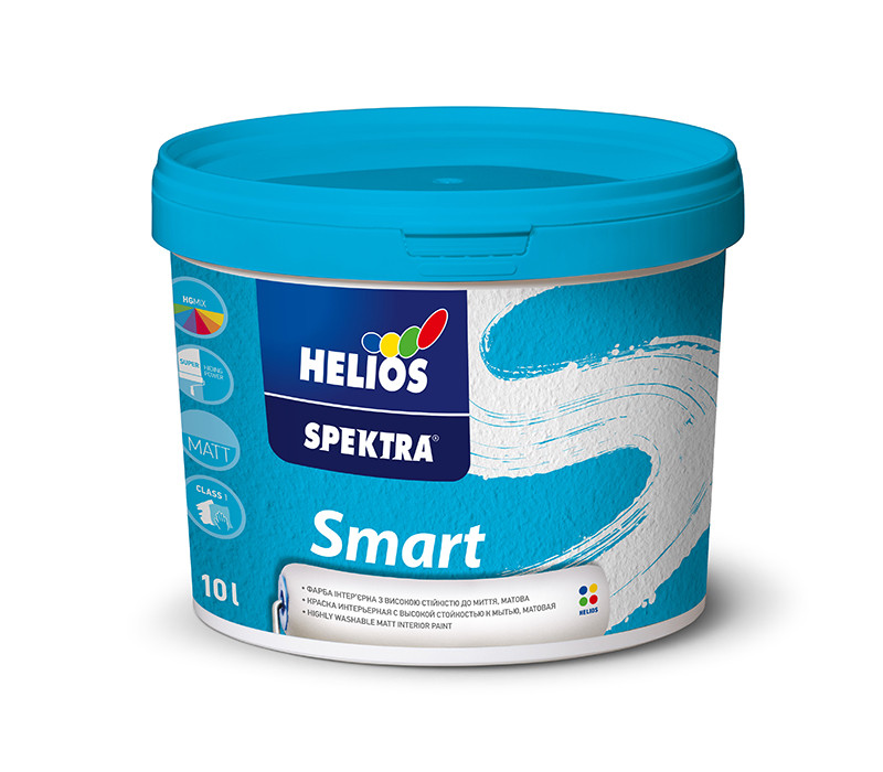 

Краска для стен и потолков SPEKTRA SMART 10л матовая