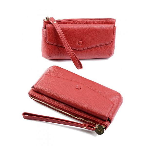 

Кошелек из натуральной кожи Wcash 1660-1797 Red
