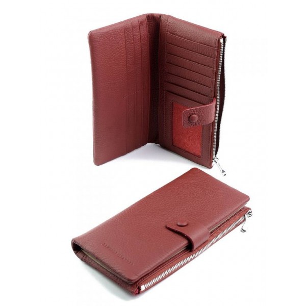 

Кошелек натуральная кожа Wcash A192-1716-12 Bordo