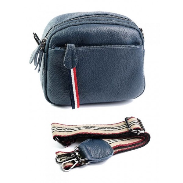 

Женский кожаный клатч Parse 208 Blue