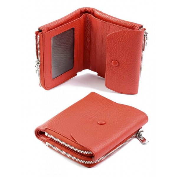 

Кошелек женский кожаный Wcash 1778-1808 Orange Red