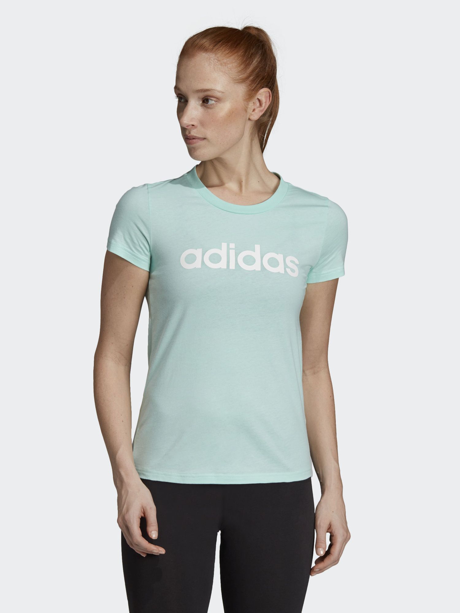 

Футболка Adidas CZ5771 L Бирюзовая