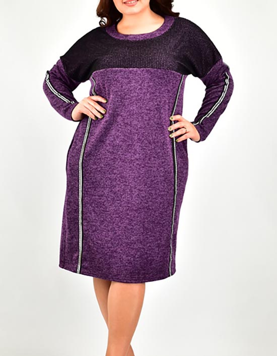 

Fashions • Платье женское спортивное Nice Fashions 48 фиолетовый (№20235-1)