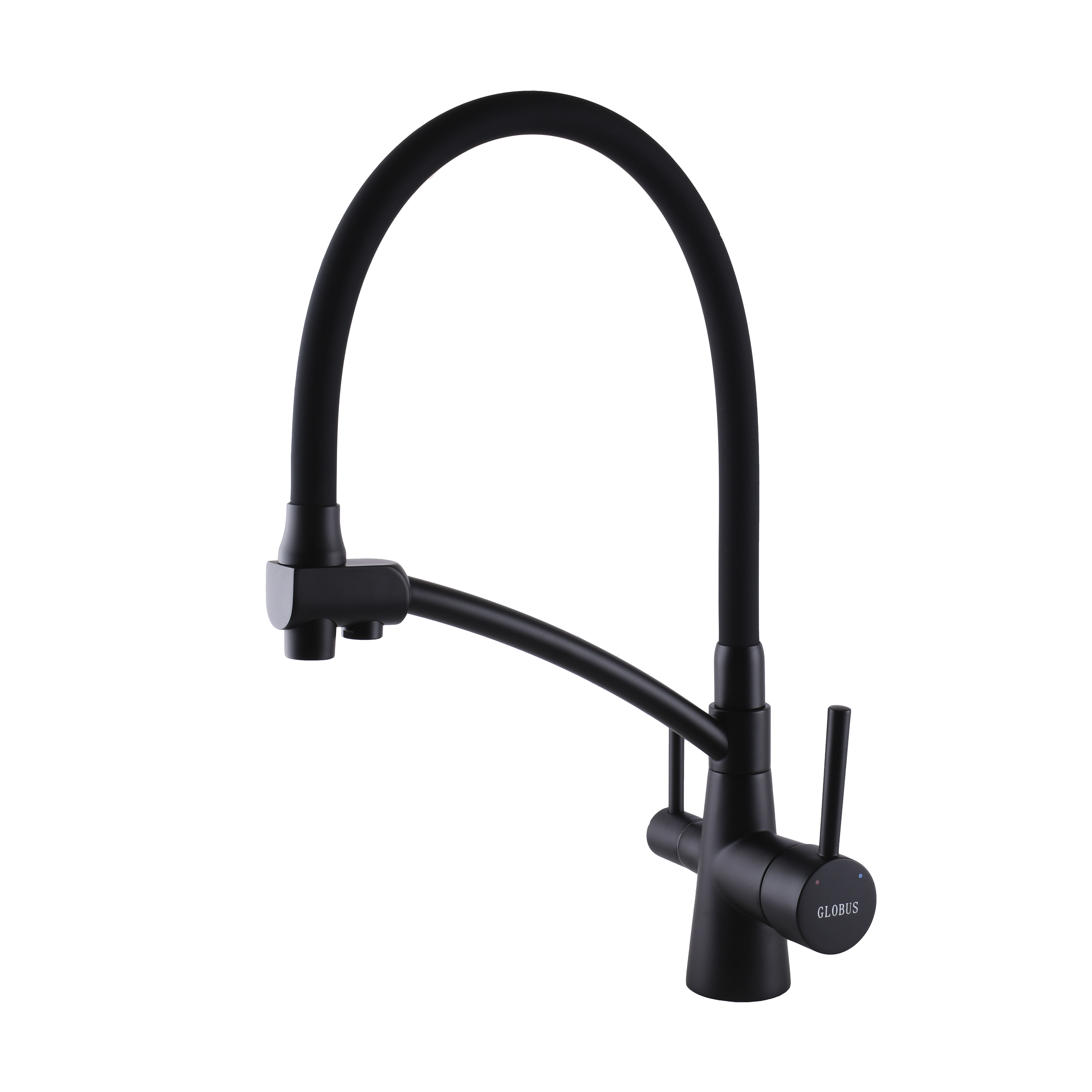 

Смеситель для кухни под осмос Globus Lux GLLR-0700-10-BB (ST702707)