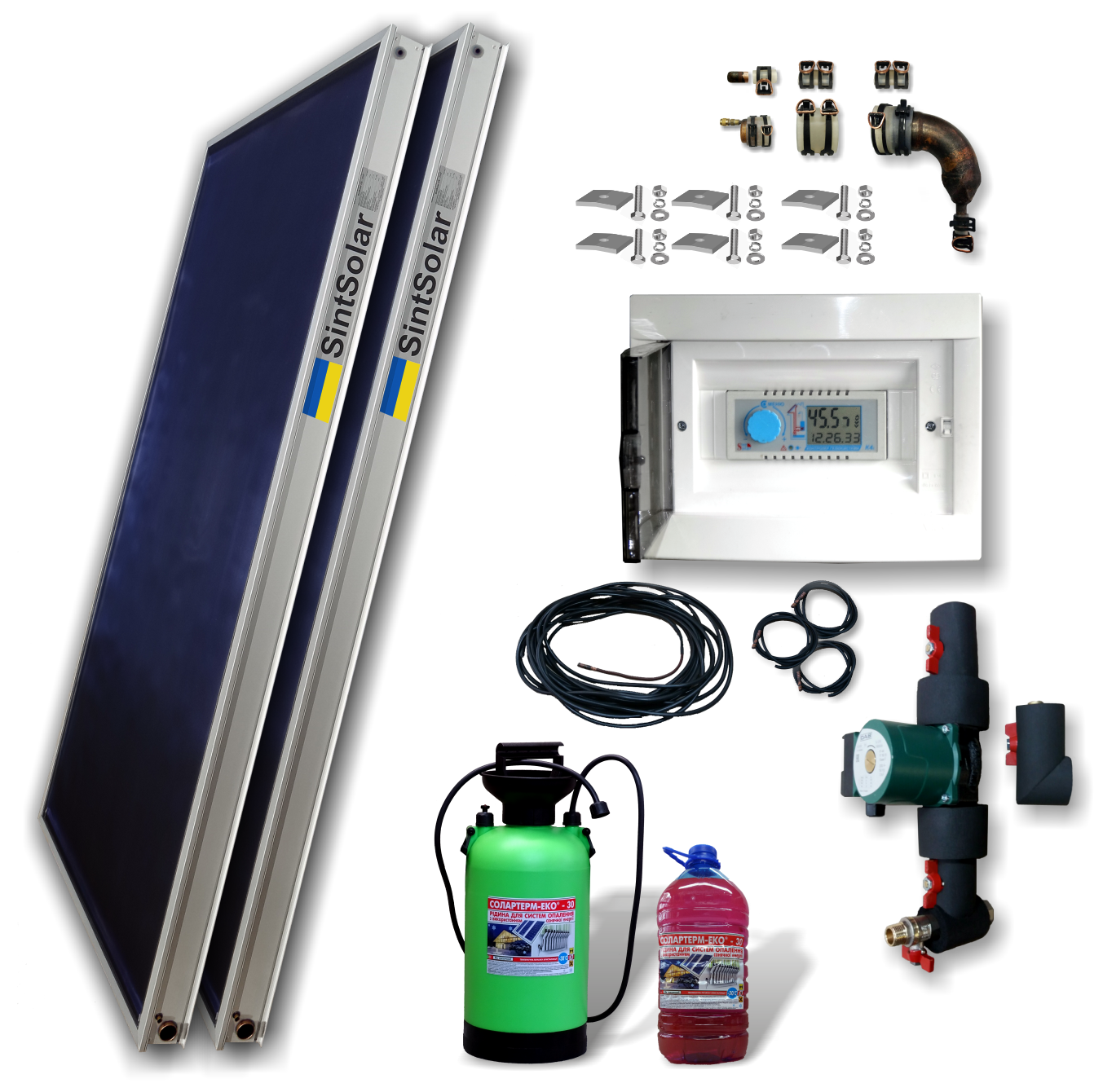 

Геліосистема SintSolar EI-300 (3-6 чол.)