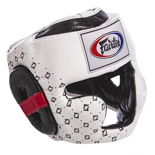 

Шлем боксерский с полной защитой HG10 Fairtex XL Белый (37475021)