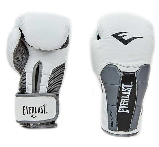 

Перчатки боксерские MA-6759 Everlast 12oz Бело-серый (37409038)