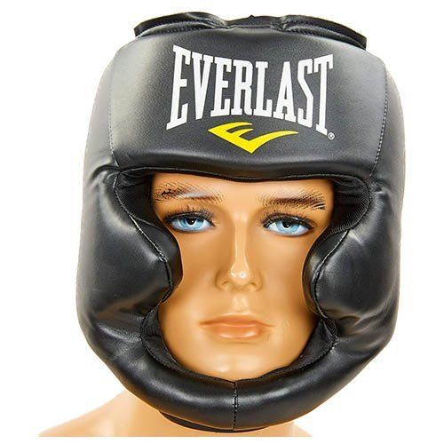 

Шлем боксерский с полной защитой 7420 MMA Headgear Everlast L/XL Черный (37409062)