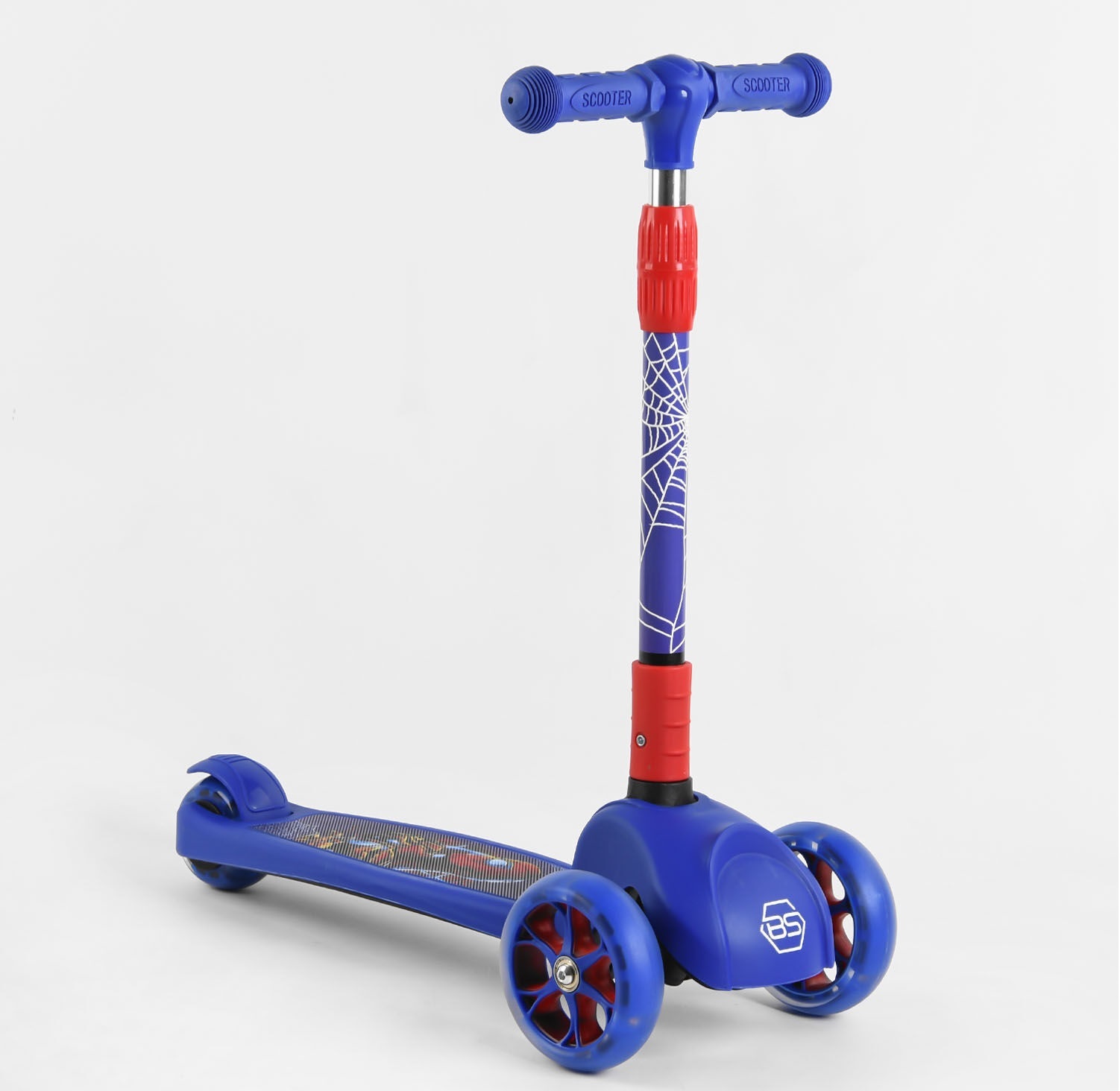 

Самокат Best Scooter свет колес и дисков Blue (47359)