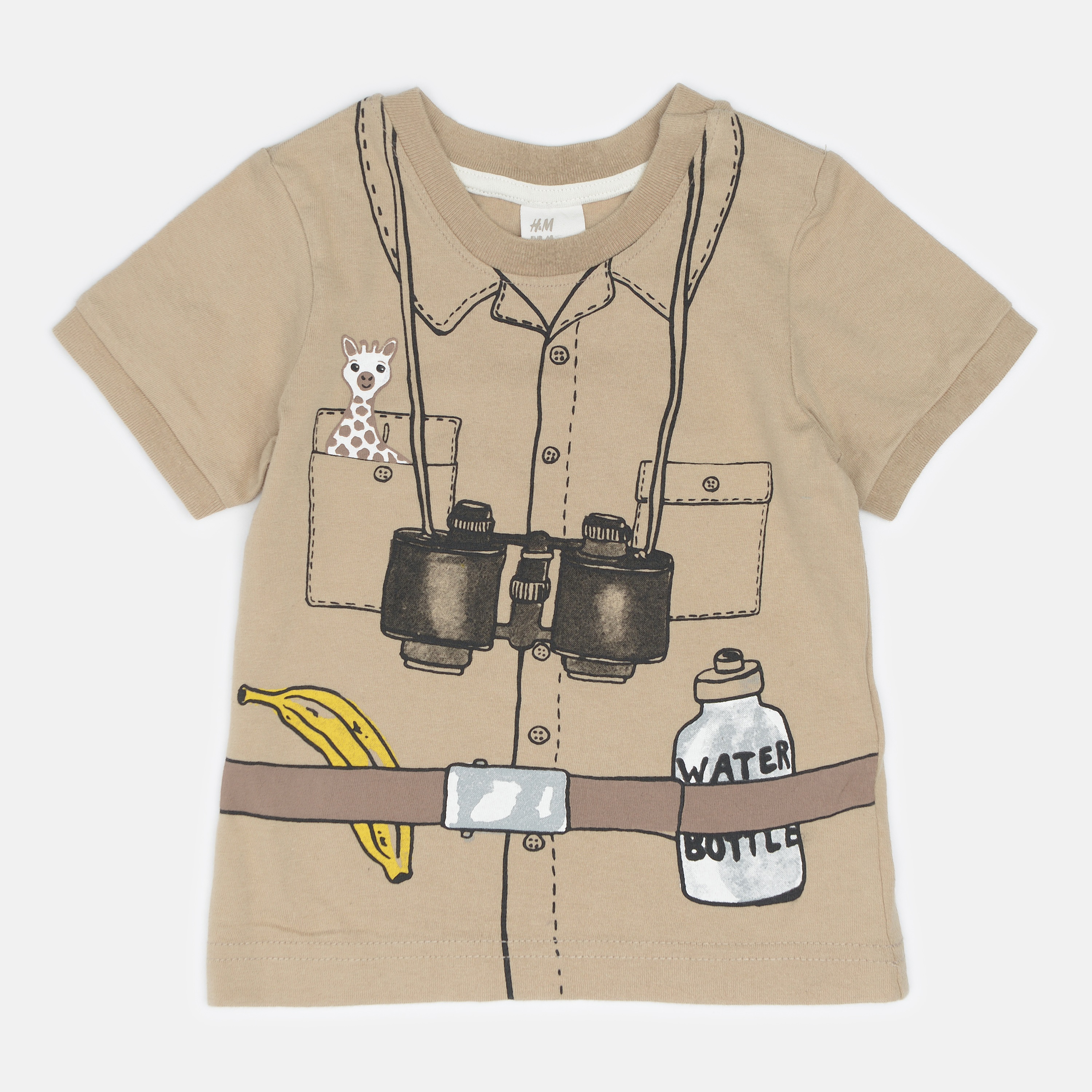 

Футболка H&M 68см светло коричневый 5950417