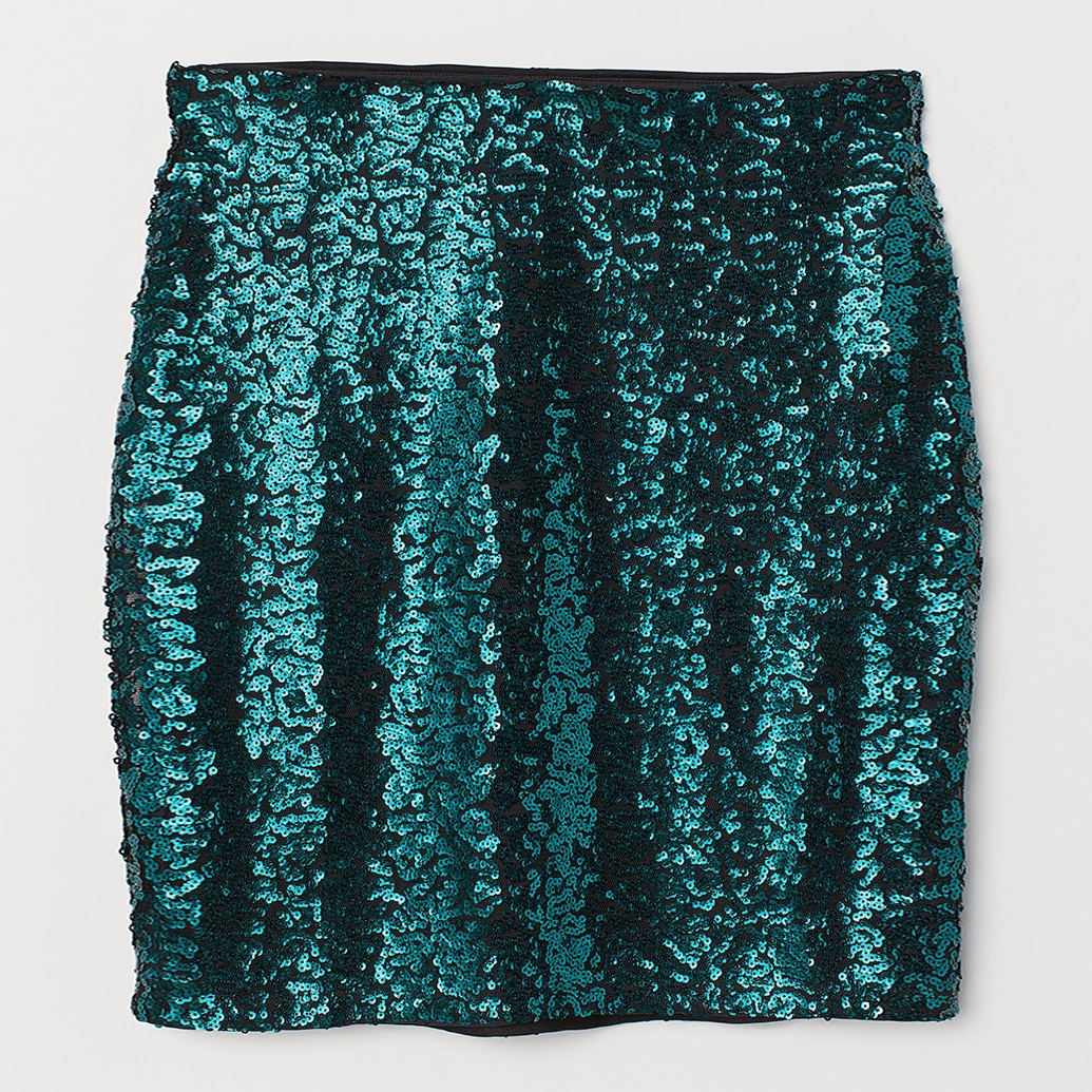 

Юбка H&M 640735  Темно-зеленая, Юбка H&M 640735 L Темно-зеленая
