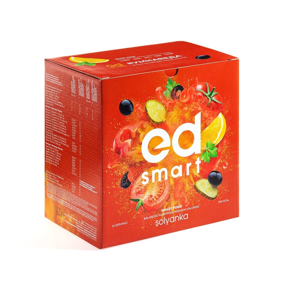 

Коктейль Энерджи Диет Energy Diet Smart Солянка Сбалансированное питание 15 саше по 30 г