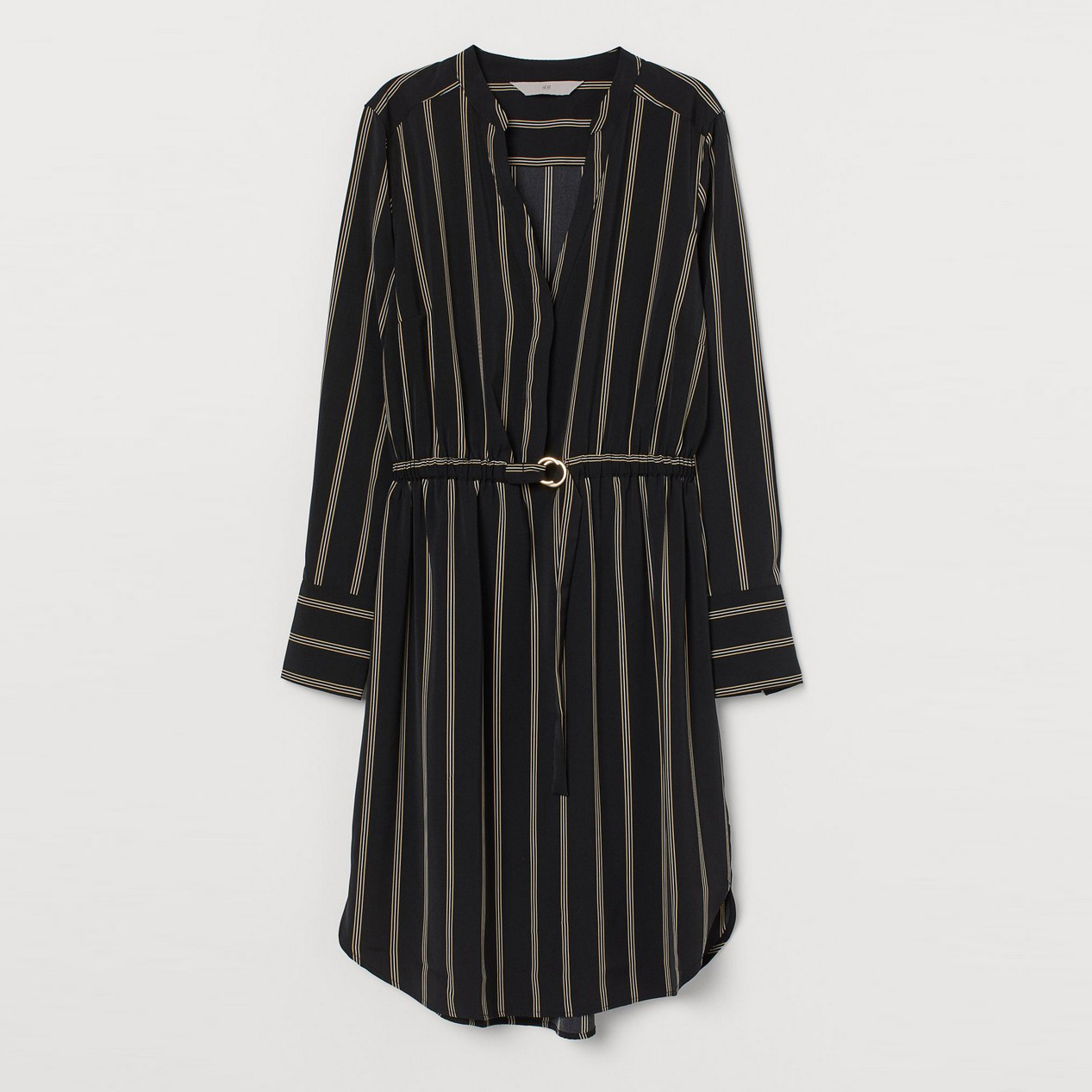 

Платье H&M 0860523_кор.пол 34 Черное (KAY2000000992778_KAY2000000966359)