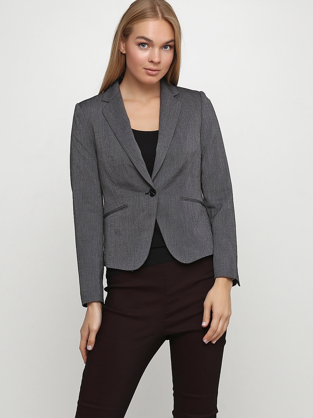 

Жакет H&M 0349867_точка_03  Серый, Жакет H&M 0349867_точка_03 34 Серый