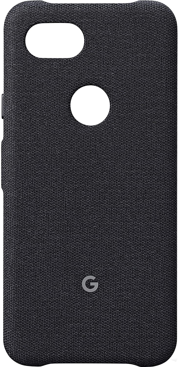 

Противоударный Защитный чехол бампер накладка для Google Pixel 3a Fabric Case, Carbon (Черный) GA00790