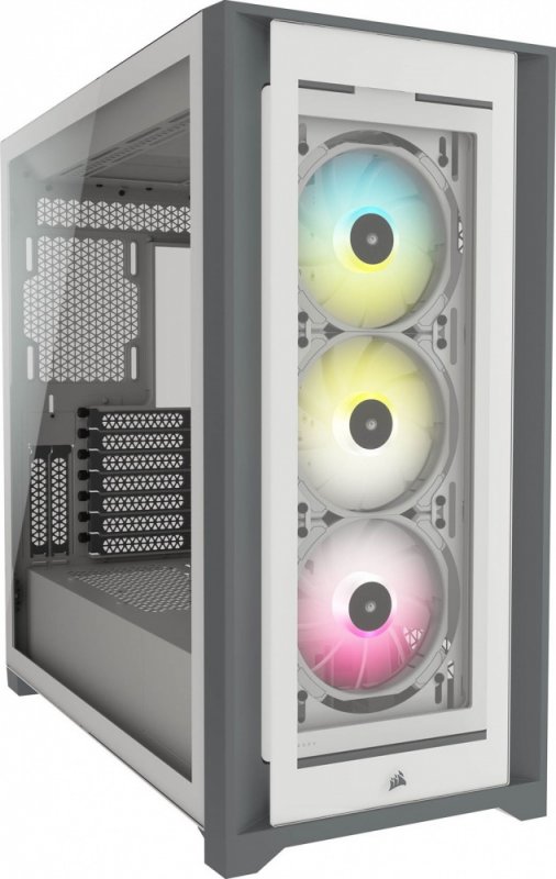 

Corsair iCUE 5000X RGB Tempered Glass White (CC-9011213-WW) без БП (CC-9011213-WW)