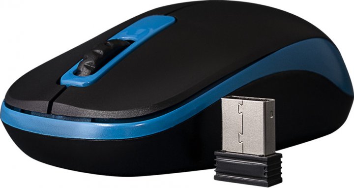 

Компъютерная мышь Frime FWMO-220ВDB, Black/Dark Blue (FWMO-220ВDB)