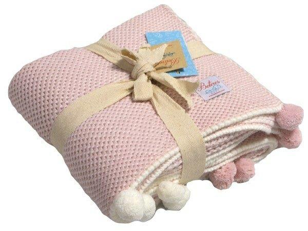 

Плед Betires Kiddy Pink 90х90 см турция, хлопок, детский