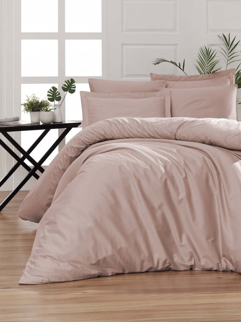 

Комплект постельного белья First Choice Satin Snazzy-Pudra 200х220