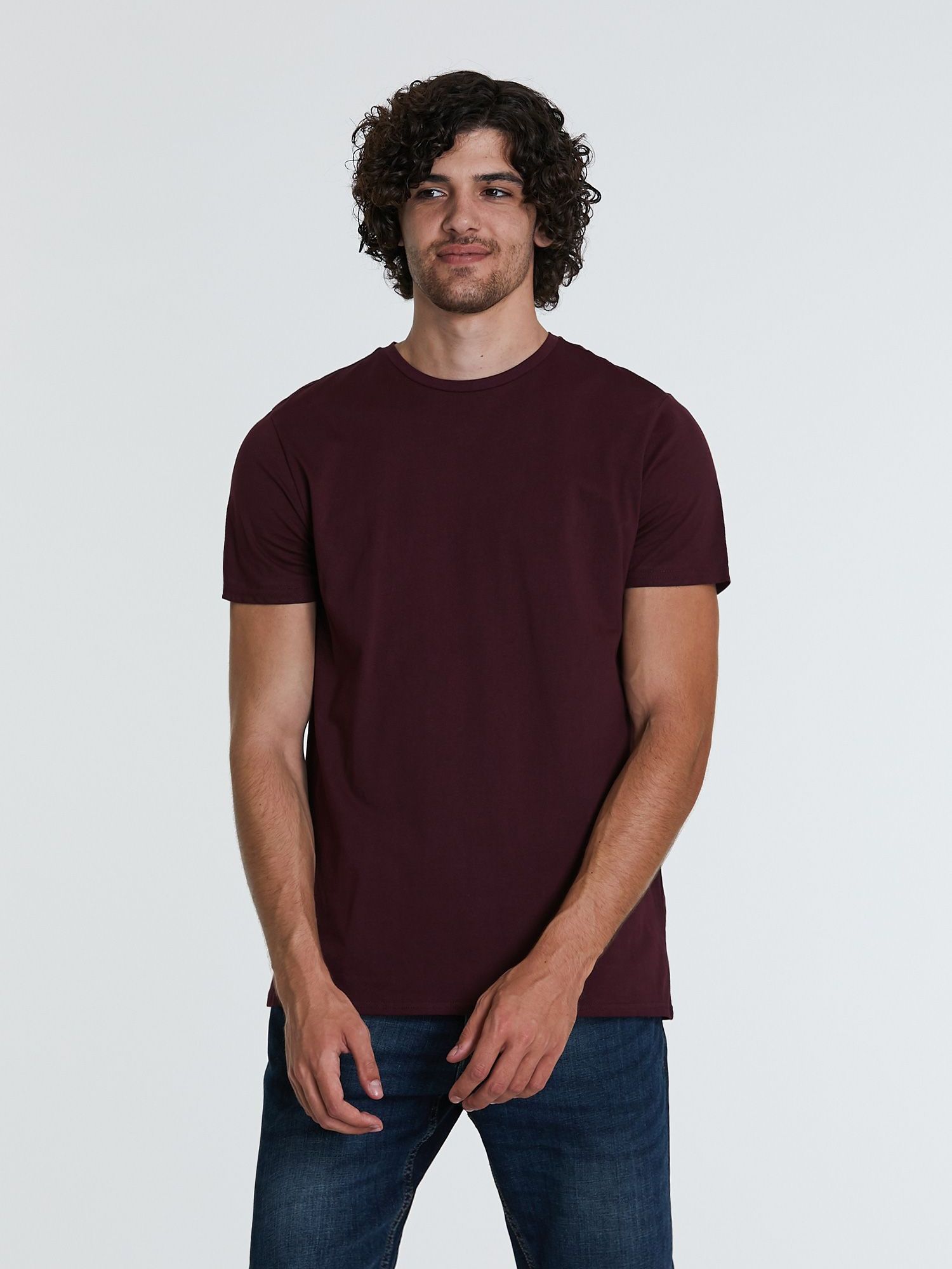 

Футболка Piazza Italia 65003-1246  Plum, Футболка Piazza Italia 65003-1246 S Plum