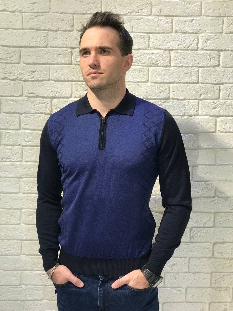 

Джемпер Kevingston 1058  Синий, Джемпер Kevingston 1058 XL Синий