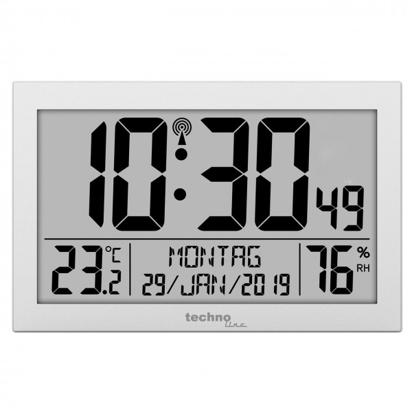

Настенные часы Technoline WS8016 Silver