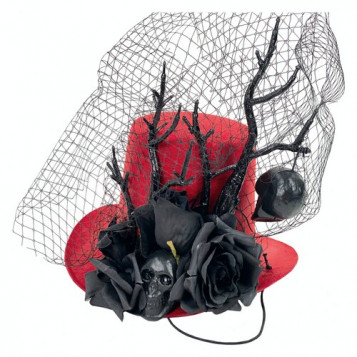 

Шляпка BLACK WOOD Halloween 19-981RD