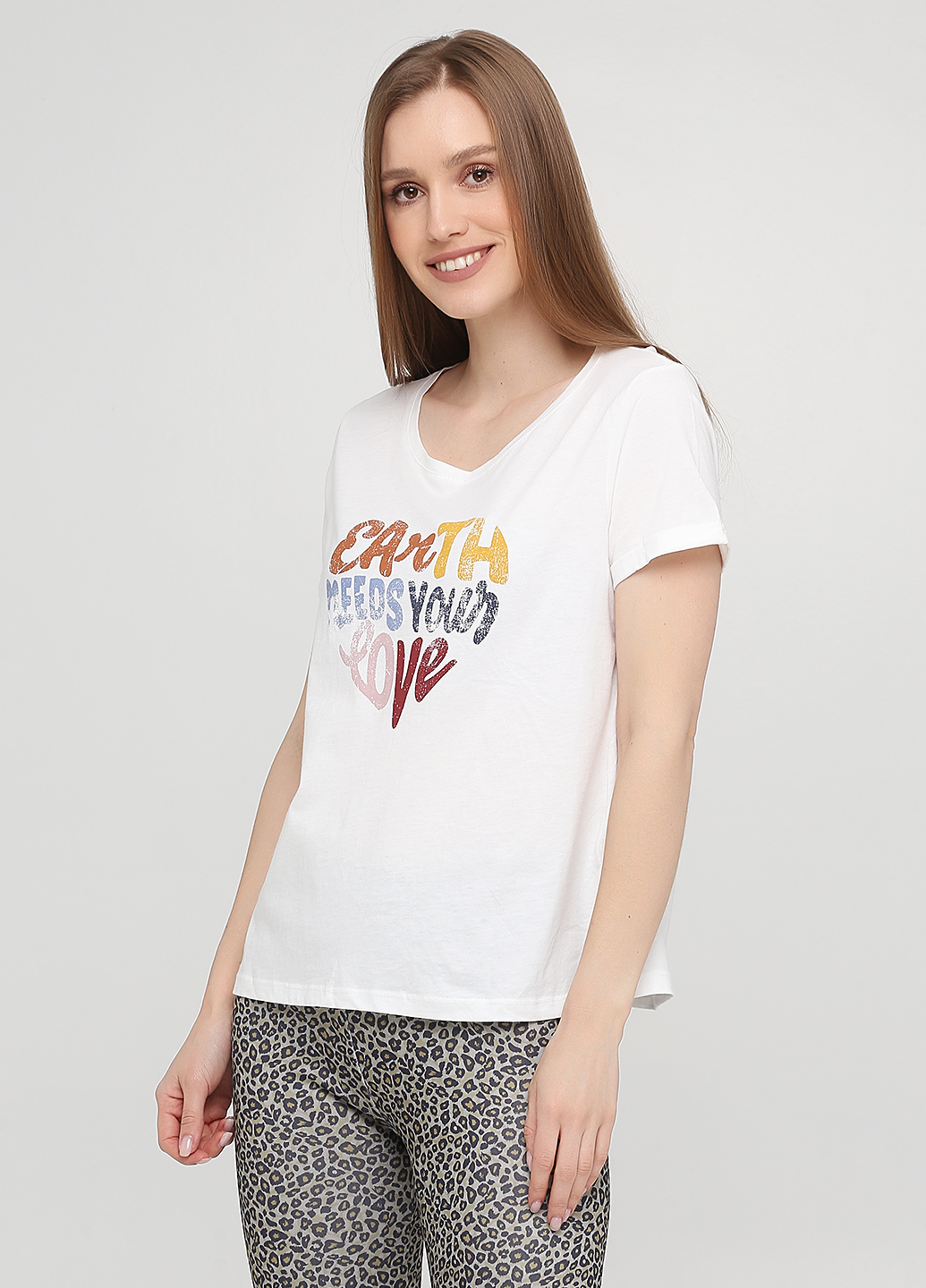 

Футболка C&A XS Белый 2053758_earth.needs