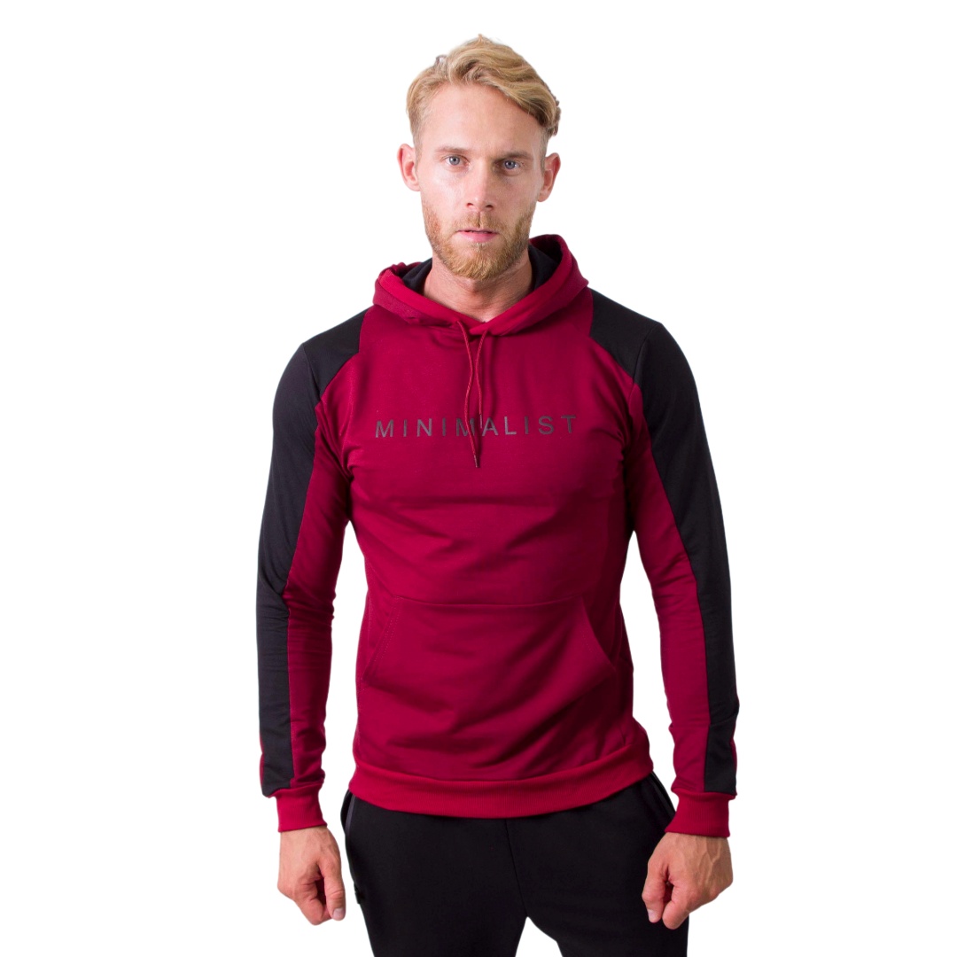 

Мужской худи Teamv Minimalist 2 Бордо S