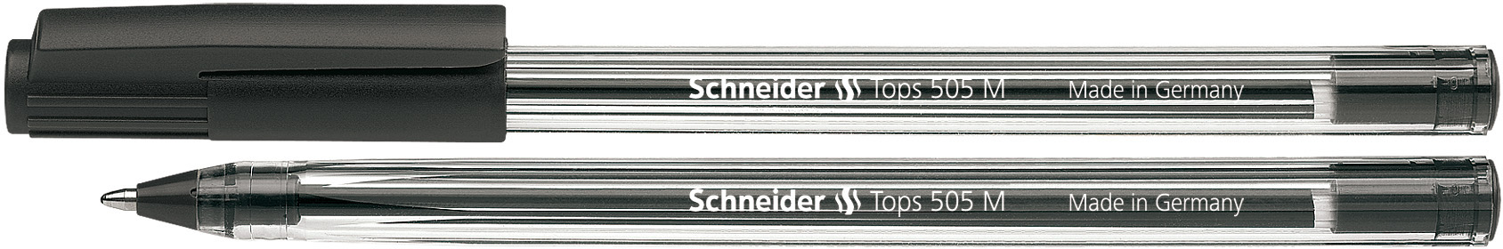 

Набор шариковых ручек Schneider Tops 505 M 0.7 мм Черный 50 шт (S150601)