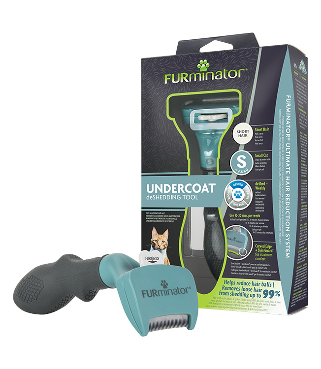 

Фурминатор инструмент для вычесывания кошек c короткой шерстью FURminator DeShedding - For Short-haired Cats S FURminator BGL-FR-17