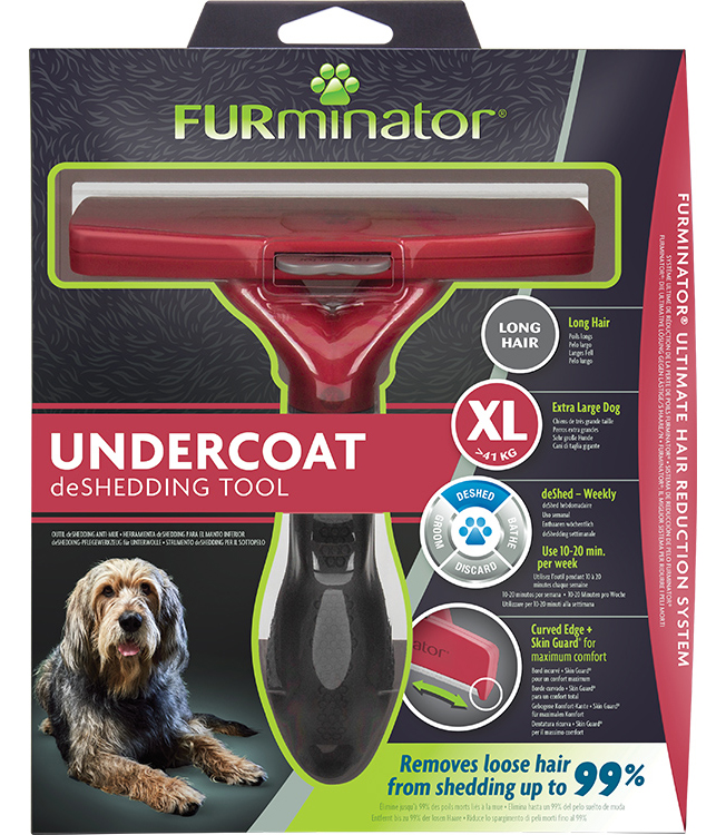 

Фурминатор инструмент для вычесывания собак c длинной шерстью FURminator DeShedding - For Long-haired Dogs XL FURminator BGL-FR-23