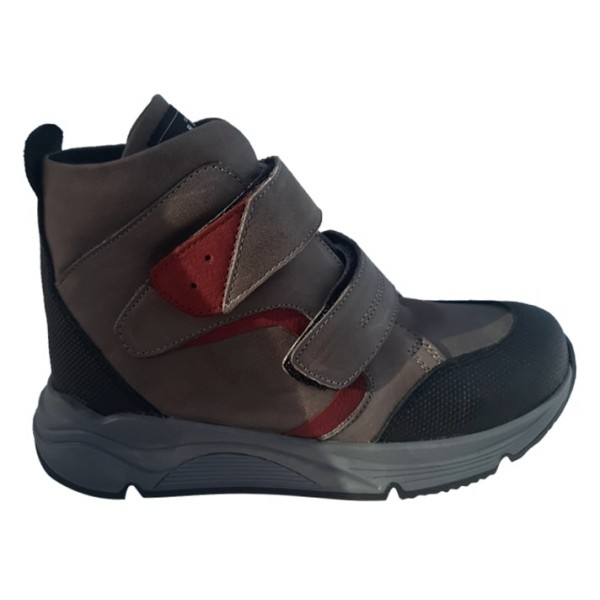 

Демисезонные ортопедические ботинки Perlina 107gray р. 35 23 см. серый
