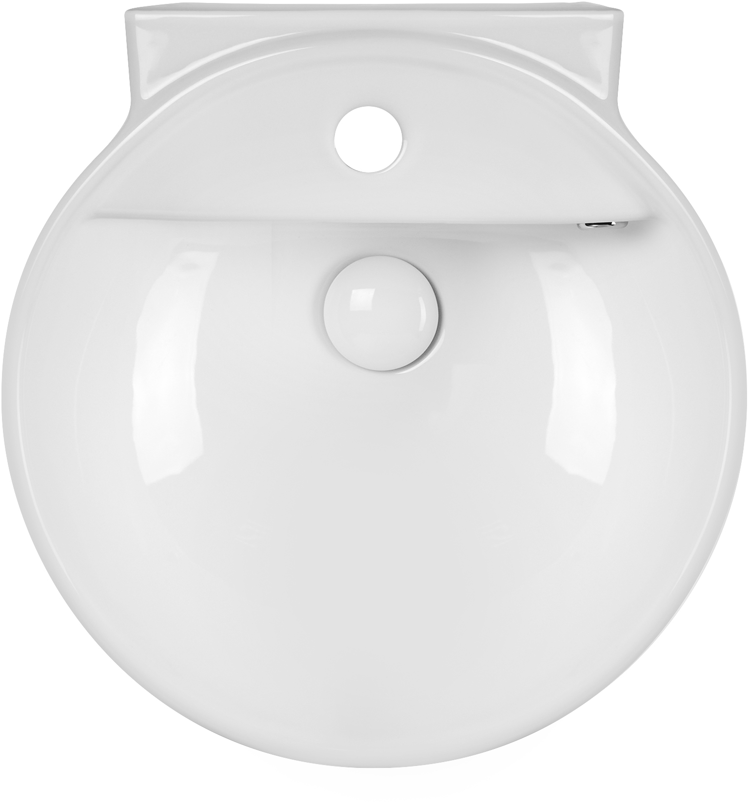 

Раковина-чаша Qtap Swan 425х435х195 White с донным клапаном QT1611A005W