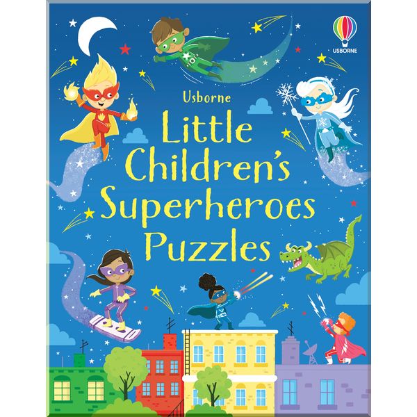 

Usborne Little Children's Superheroes Puzzles. Kirsteen Robson. ISBN:9781474985383