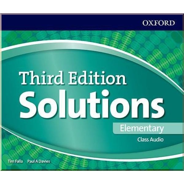 

Solutions Third Edition Elementary Class Audio. Tim Falla, Paul A. Davies. ISBN:9780194561945