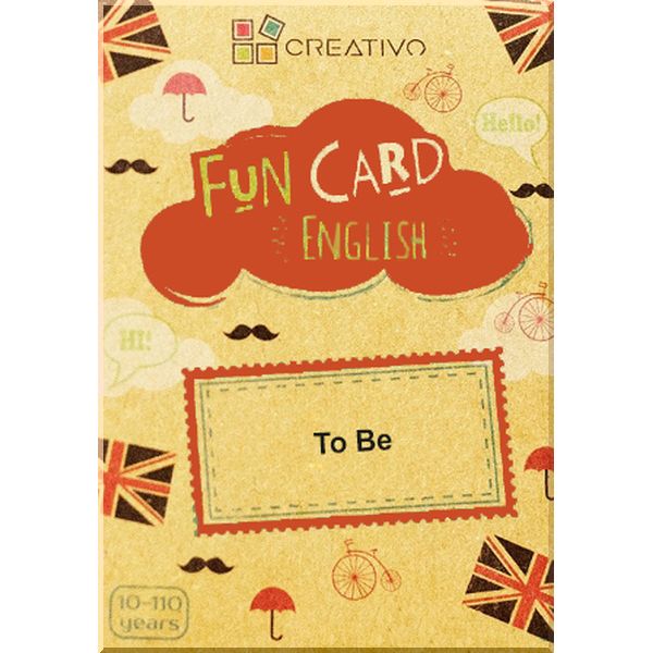 

Fun Card English: To Be. CREATIVO. ISBN:9788366122277