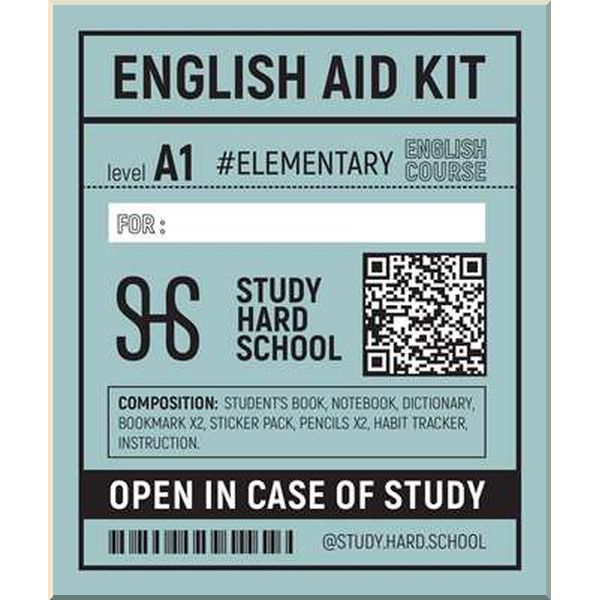 

English Aid Kit A1 Elementary (UA). Study Hard Books. ISBN:2009837601051
