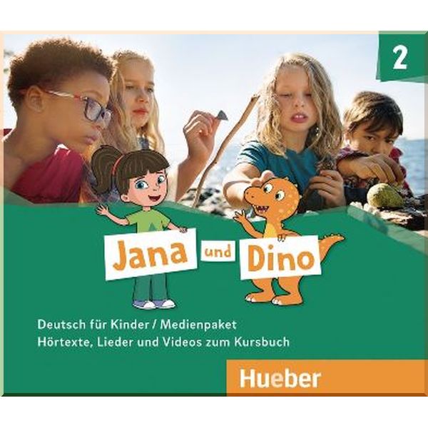 

Jana und Dino 2 Medienpaket (2 Audio-CDs zum Kurs- und Arbeitsbuch mit 1 DVD-ROM). Michael Priestoth, Manuela Georgiakaki. ISBN:9783192210617