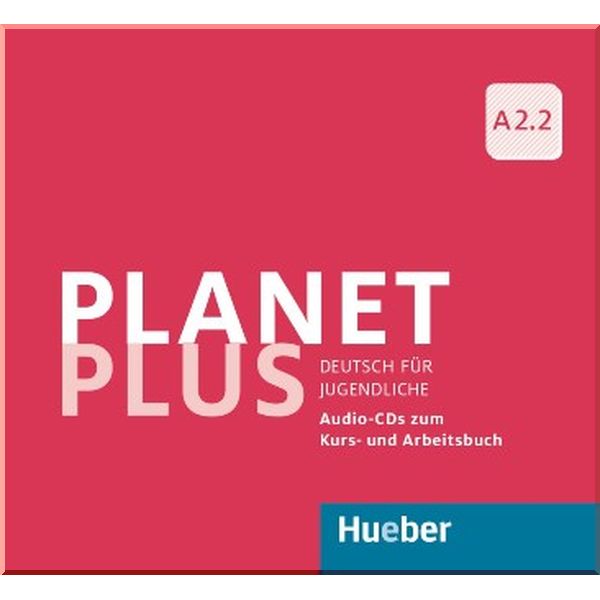 

Planet Plus A2.2 Audio-CDs zum Kursbuch und Arbeitsbuch. Josef Alberti, Gabriele Kopp. ISBN:9783190217816
