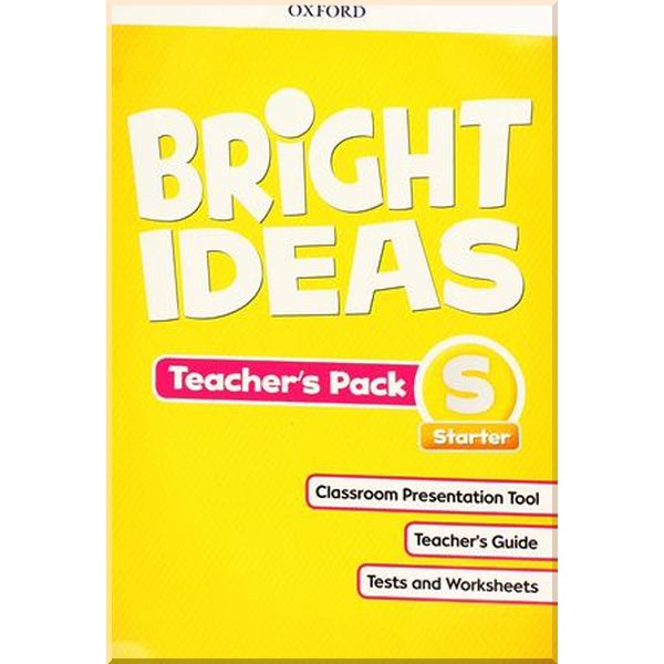 

Bright Ideas Starter Teacher's Pack. Oxford University Press. ISBN:9780194110372