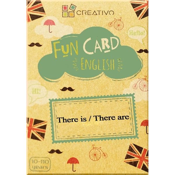 

Fun Card English: There Is / There Are. CREATIVO. ISBN:9788366122260