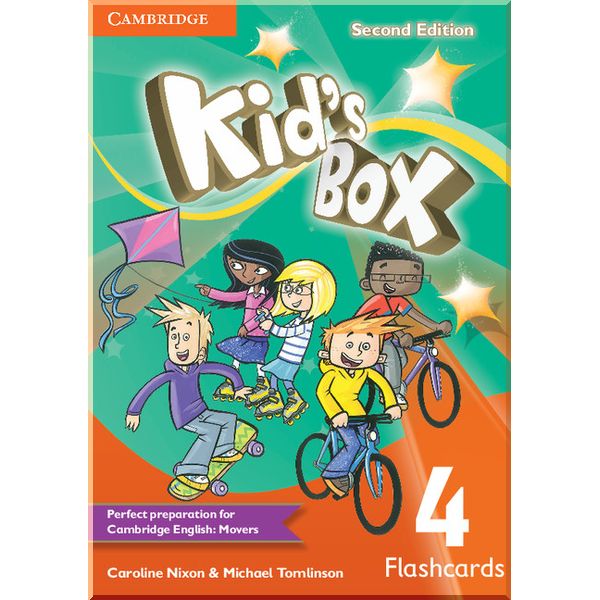 

Kid's Box Second Edition 4 Flashcards. Michael Tomlinson, Caroline Nixon. ISBN:9781107666115