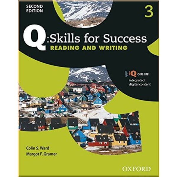 

Q: Skills for Success Second Edition. Reading and Writing 3 Student's Book with iQ Online. Margot F. Gramer. ISBN:9780194819022