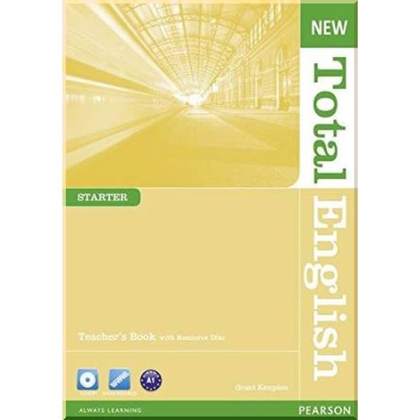 

New Total English Starter Teacher's Book with CD-ROM. Grant Kempton. ISBN:9781408267295