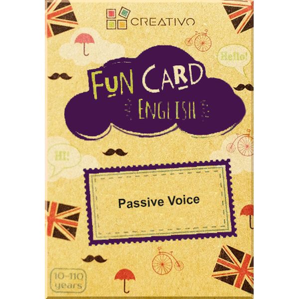 

Fun Card English: Passive Voice. CREATIVO. ISBN:9788366122154