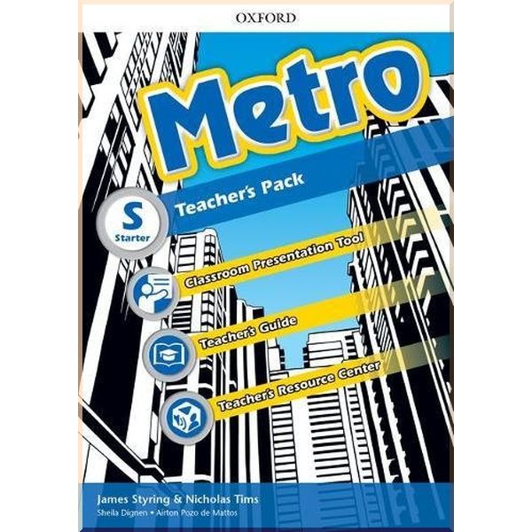 

Metro Starter Teacher's Book. James Tims, Airton Pozo de Mattos. ISBN:9780194016759