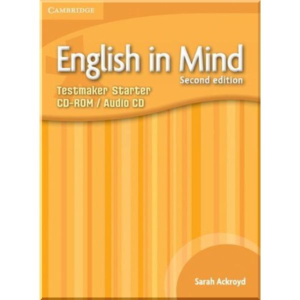 

English in Mind Second Edition Starter Testmaker CD-ROM/Audio CD. Sarah Ackroyd. ISBN:9780521172868