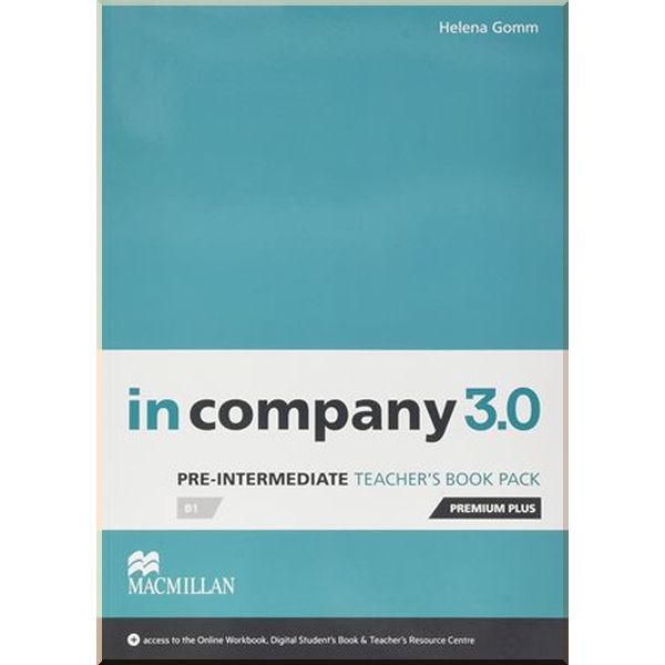 

In Company 3.0 Pre-Intermediate Teacher's Book Premium Plus Pack. Helena Gomm. ISBN:9781380000378